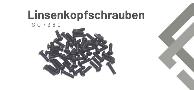 ISO7380 Linsenkopf Schrauben