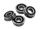 Flanschlager F686 2RS 6x13x5 mm Miniatur Rillenkugellager mit Flansch