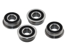 Flanschlager F686 2RS 6x13x5 mm Miniatur Rillenkugellager mit Flansch