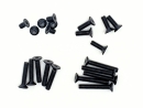 Senkkopfschrauben Set M2,5 x 4-12mm schwarz - 250 Stück - rcbay