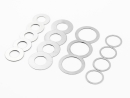10x Passscheiben 13x19x0,5 mm Edelstahl A2 DIN988 rostfrei