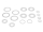 10x Passscheiben 13x19x0,5 mm Edelstahl A2 DIN988 rostfrei
