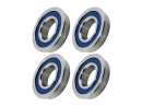 Edelstahl Flanschlager SF6901 2RS 12x24x6 mm Rillenkugellager mit Flansch