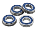 Edelstahl Flanschlager SF6901 2RS 12x24x6 mm Rillenkugellager mit Flansch