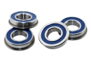 Edelstahl Flanschlager SF6901 2RS 12x24x6 mm Rillenkugellager mit Flansch