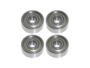Kugellager R2 ZZ 1/8x3/8x5/32 zoll mit Nylonkäfig ABEC5 geölt Wälzlager