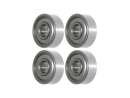Kugellager R3 ZZ 3/16x1/2x10/51 zoll mit Nylonkäfig ABEC5 geölt Wälzlager