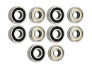 Kugellager 695 RSZ 5x13x4 mm mit Nylonkäfig ABEC5 geölt Wälzlager