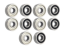 Kugellager 605 RSZ 5x14x5 mm mit Nylonkäfig ABEC5 geölt Wälzlager