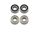 Kugellager R3 RSZ 3/16x1/2x10/51 zoll mit Nylonkäfig ABEC5 geölt Wälzlager