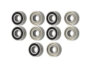 Kugellager R3 RSZ 3/16x1/2x10/51 zoll mit Nylonkäfig ABEC5 geölt Wälzlager