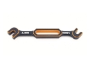 Mini Aluminium Doppel-Gabelschlüssel 3,0mm / 3,2mm -...