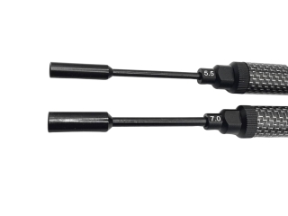 XMHF Magnetischer Sechskant-Schraubendreher Set 10 Mm | 3 Steckschlüssel | Chrom-Vanadium | Für Elektro- & Luftwerkzeuge