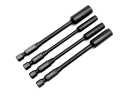 Bit Set 4tlg 100mm Aussensechskant 4mm 5,5mm 7mm 8mm...