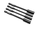 Bit Set 4tlg 100mm Aussensechskant 4mm 5,5mm 7mm 8mm...