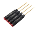 Schraubendreher Set 4tlg Innensechskant 1,5mm 2mm 2,5mm...