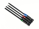 Bit Set 4tlg 98mm Innensechskant 1,5mm 2mm 2,5mm 3mm schwarz - rcbay