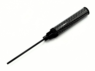 Schraubenzieher 2,5mm Innensechskant mit Aluminium Carbon Griff und HSS Spitze 3x100mm