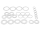 10x Passscheiben 10x12x0,5 mm Edelstahl A2 DIN988 rostfrei
