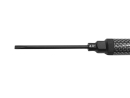 Schraubendreher 4mm Schlitz aus Aluminium Carbongriff HSS Einsatz