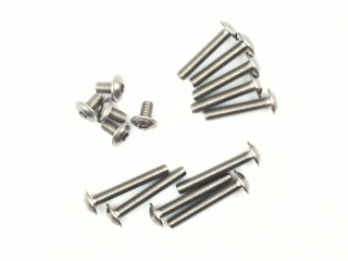 50x M2,5x4 ISO7380-2 Linsenkopfschrauben mit Flansch Edelstahl 304