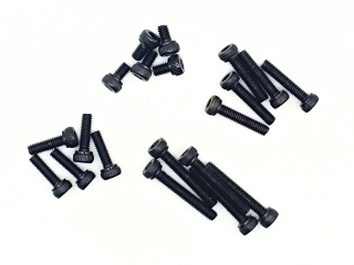 50x M4x14 DIN912 Zylinderkopfschraube Stahl 12,9 schwarz brüniert Gewindeschrauben
