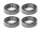 Kugellager 6700 O16 2RS 10x16x4 mm Radial Rillenkugellager Wälzlager