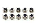 Muttern DIN985 DIN6923 DIN6926 Edelstahl A2 M2 M2,5 M3 M4 M5 50 Stück