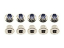Muttern DIN985 DIN6923 DIN6926 Edelstahl A2 M2 M2,5 M3 M4 M5 50 Stück