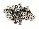 Muttern DIN985 DIN6923 DIN6926 Edelstahl A2 M2 M2,5 M3 M4 M5 50 Stück