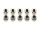 Muttern DIN985 DIN6923 DIN6926 Edelstahl A2 M2 M2,5 M3 M4 M5 50 Stück