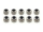 Muttern DIN985 DIN6923 DIN6926 Edelstahl A2 M2 M2,5 M3 M4 M5 50 Stück