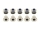 Muttern DIN985 DIN6923 DIN6926 Edelstahl A2 M2 M2,5 M3 M4 M5 50 Stück