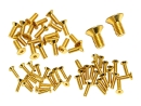 Innensechskantschrauben DIN7991 DIN912 ISO7380 TiN Gold...