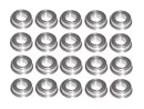 Flanschlager MF95 ZZ 5x9x3 mm Miniatur Rillenkugellager mit Flansch
