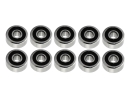 Kugellager MR93 2RS 3x9x4 mm Miniaturkugellager Radial Rillenkugellager