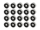 Kugellager MR93 2RS 3x9x4 mm Miniaturkugellager Radial Rillenkugellager