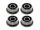 Flanschlager F693 2RS 3x8x4 mm Miniatur Rillenkugellager mit Flansch