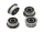 Flanschlager F693 2RS 3x8x4 mm Miniatur Rillenkugellager mit Flansch