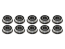 Flanschlager MF115 2RS 5x11x4 mm Miniatur Rillenkugellager mit Flansch