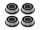Flanschlager MF115 2RS 5x11x4 mm Miniatur Rillenkugellager mit Flansch