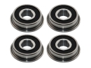 Flanschlager F695 2RS 5x13x4 mm Miniatur Rillenkugellager mit Flansch