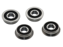 Flanschlager F695 2RS 5x13x4 mm Miniatur Rillenkugellager mit Flansch