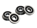 Flanschlager F695 2RS 5x13x4 mm Miniatur Rillenkugellager mit Flansch