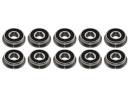 Flanschlager F695 2RS 5x13x4 mm Miniatur Rillenkugellager mit Flansch
