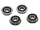 Flanschlager F695 2RS 5x13x4 mm Miniatur Rillenkugellager mit Flansch