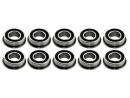 Flanschlager MF126 2RS 6x12x4 mm Miniatur Rillenkugellager mit Flansch