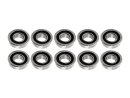 Flanschlager MF126 2RS 6x12x4 mm Miniatur Rillenkugellager mit Flansch