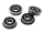 Flanschlager F696 2RS 6x15x5 mm Miniatur Rillenkugellager mit Flansch
