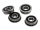 Flanschlager F696 2RS 6x15x5 mm Miniatur Rillenkugellager mit Flansch